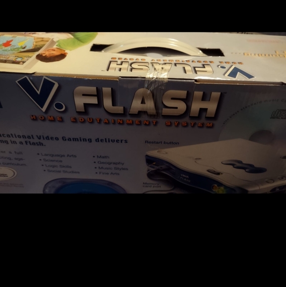 Brand new, Sealed Vtech V.Flash Home Edutainment System - Picture 4 of 10
